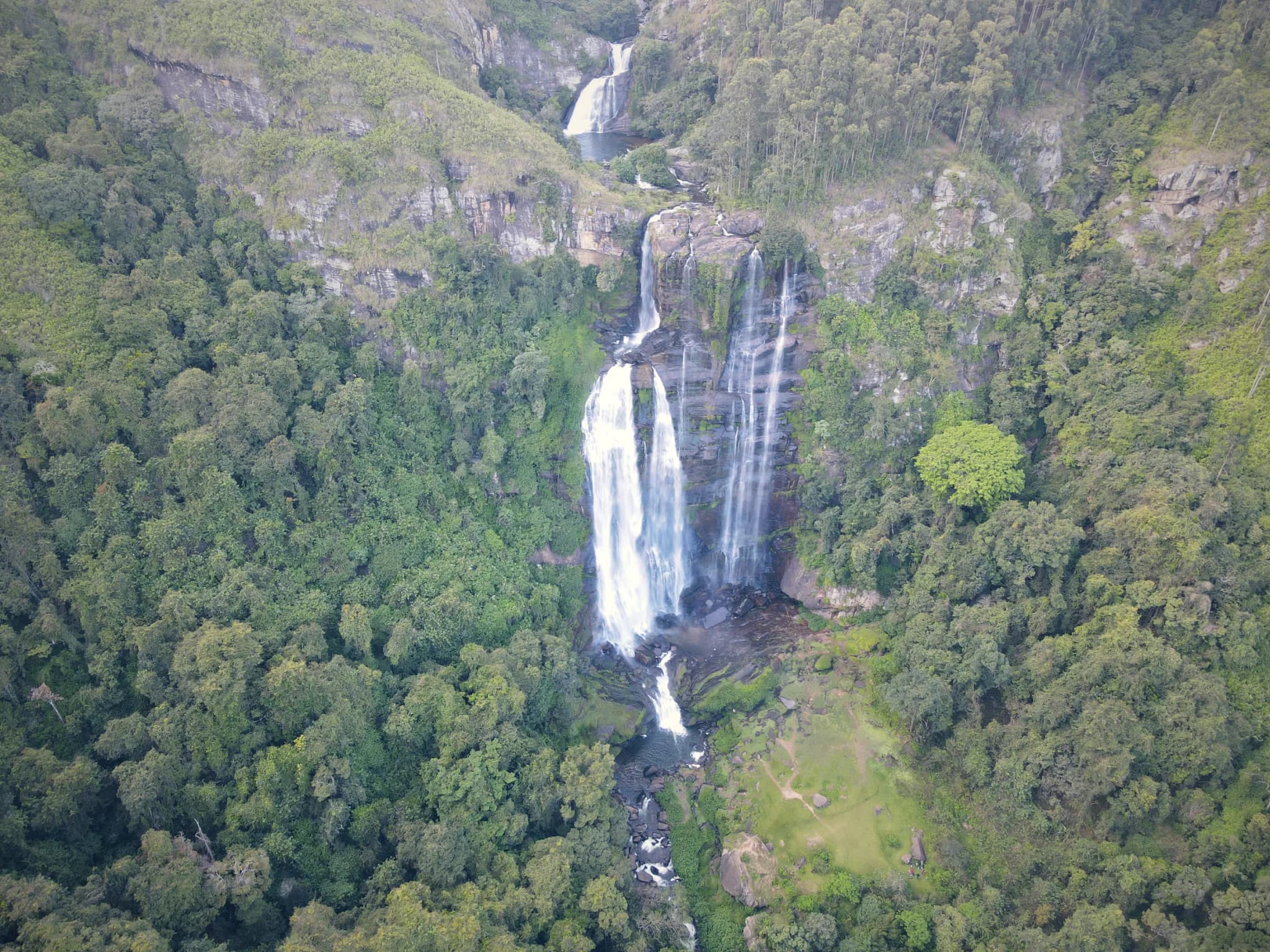 Drone photo of Bomburu Ella, Uva Paranagama, Sri Lanka